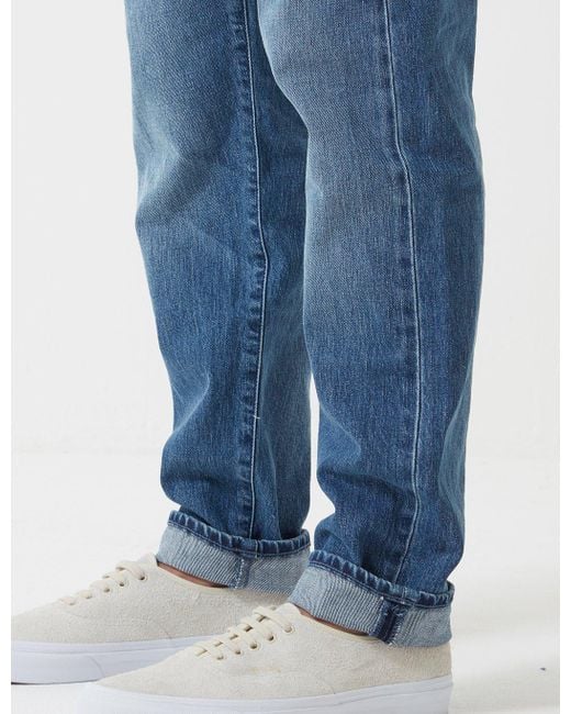 Blue Loose New Mens Edwin ED-45 Kingston Loose Tapered Jeans