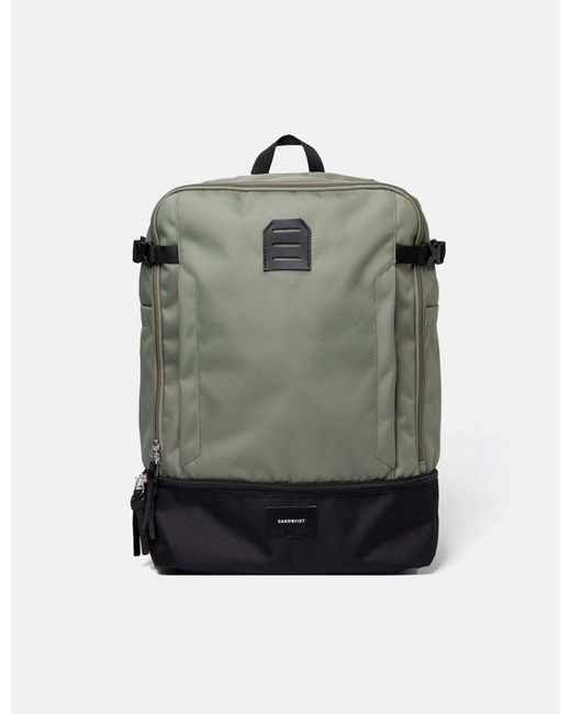Sandqvist Green Alde Backpack (recycled) for men