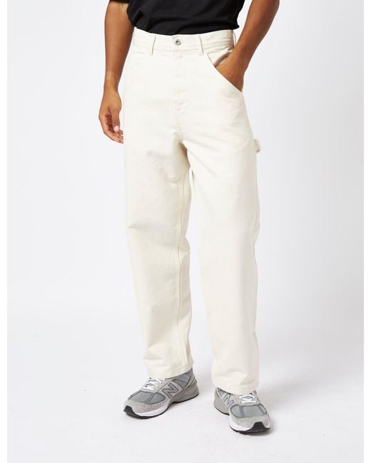 Stan Ray White Big Job Painter Pant (Baggy) for men