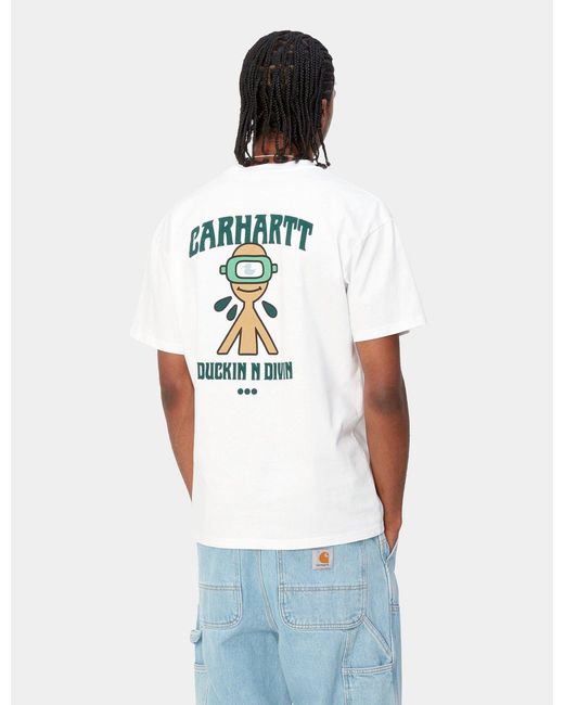Carhartt White Wip Duckin' T-shirt (loose) for men