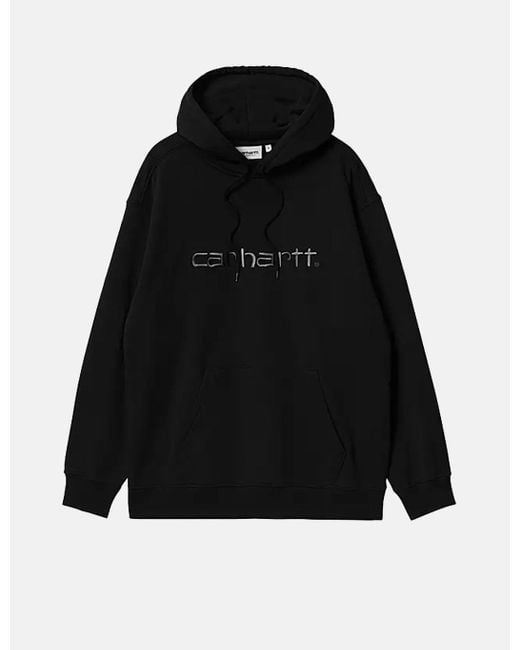 Carhartt Black Wip Hooded Sweatshirt