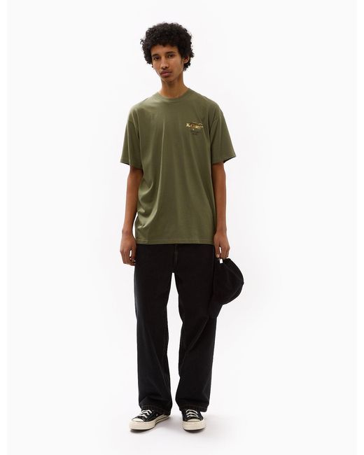 Carhartt Green Wip Fish T-shirt (loose) for men