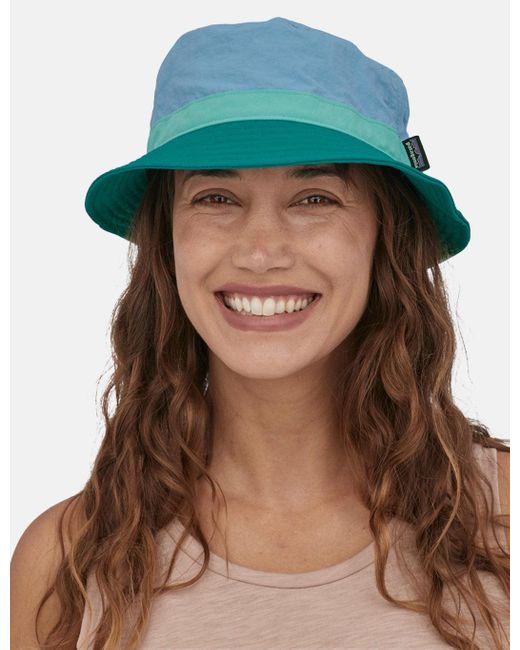 Patagonia Wavefarer Bucket Hat in Blue for Men Lyst UK