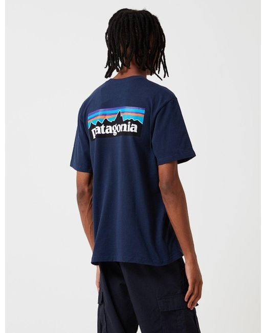 patagonia t shirt navy