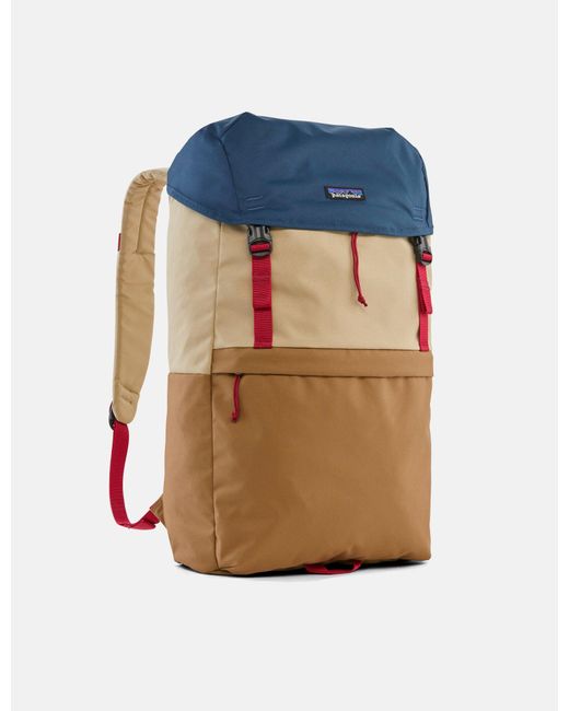 Patagonia Blue Fieldsmith Lid Pack Patchwork Backpack for men