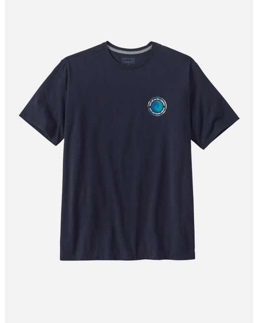 Patagonia Blue Unity Fitz Responsibili-tee T-shirt for men