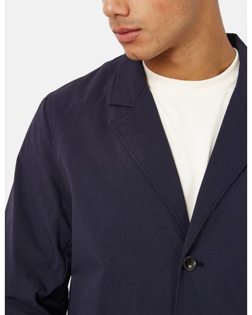 Barbour Nelson Blazer Jacket in Blue for Men | Lyst UK