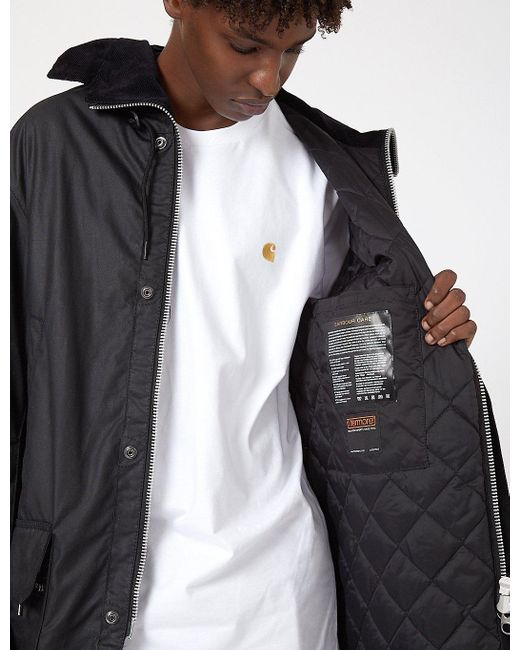 barbour border wax jacket