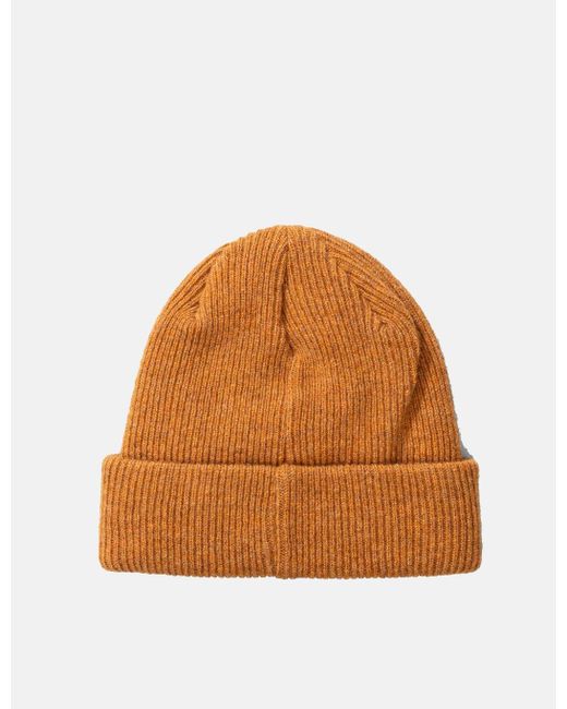 norse projects beanie orange