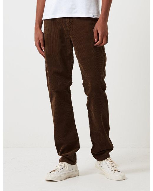 Carhartt Wip Club Pant Trousers (corduroy) in Brown for Men - Lyst