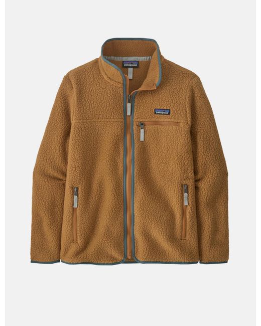 Patagonia Brown Retro Pile Fleece Jacket