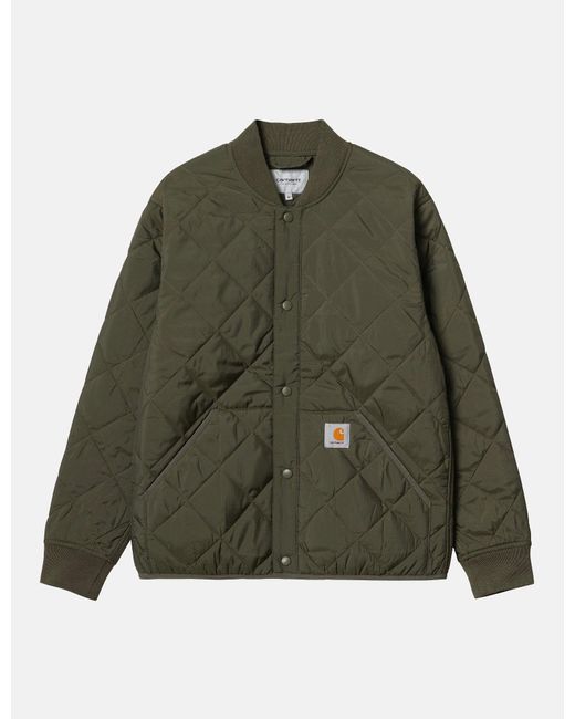 Carhartt Green Wip Barrow Liner Jacket (recycled Ripstop) for men