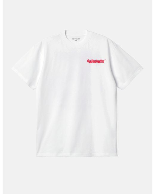 Carhartt White Wip Fast Food T-shirt (loose) for men