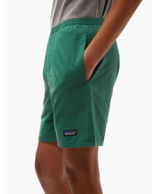 Patagonia Green Baggies Lights Shorts (6.5 In) for men