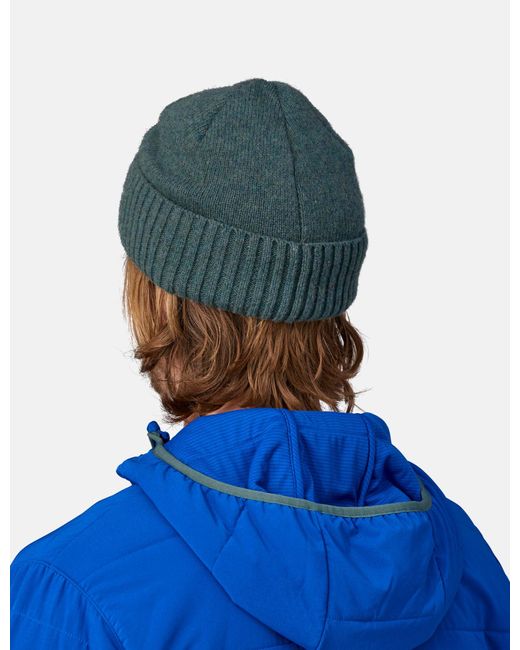 Patagonia Green Brodeo Beanie Hat Fitz Roy Icon for men