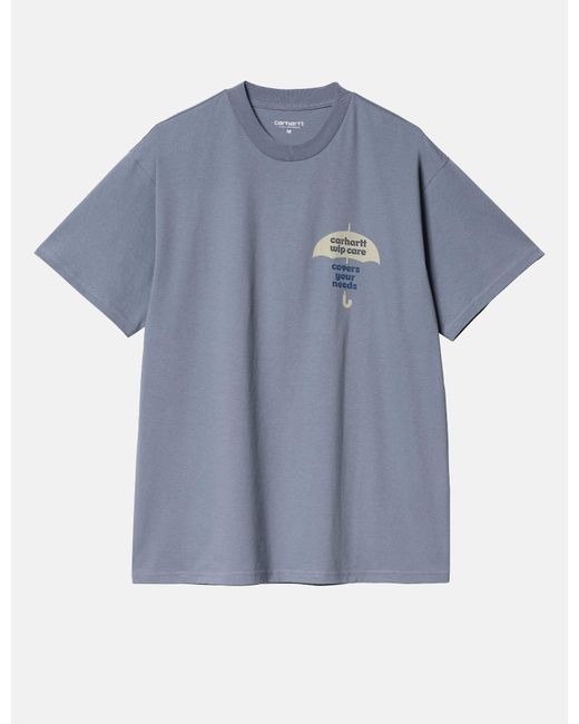 Carhartt Blue Wip Covers T-shirt (loose) for men