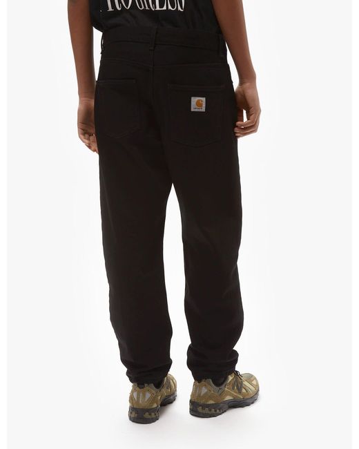 Carhartt Black Wip Newel Pant (relaxed) for men