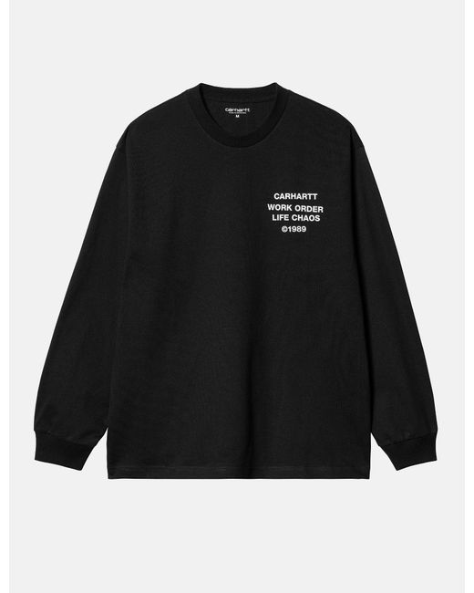 Carhartt Black Wip Reverse Hammer T-shirt (organic) for men