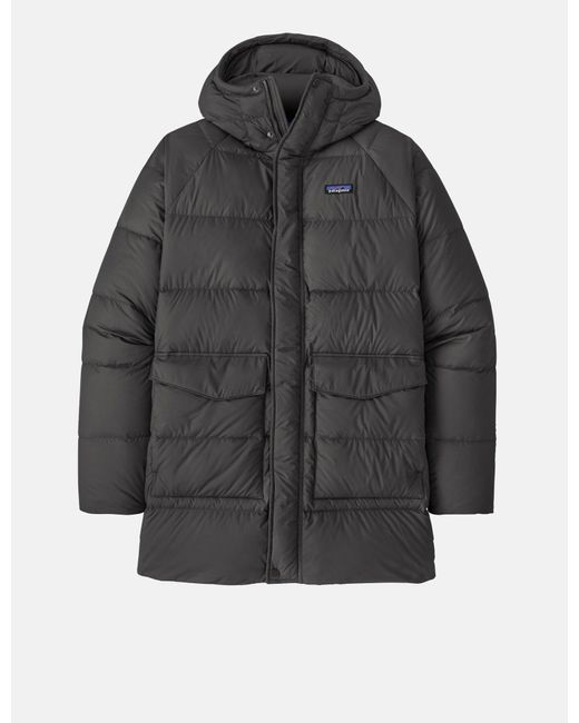 Patagonia Gray Silent Down Parka for men