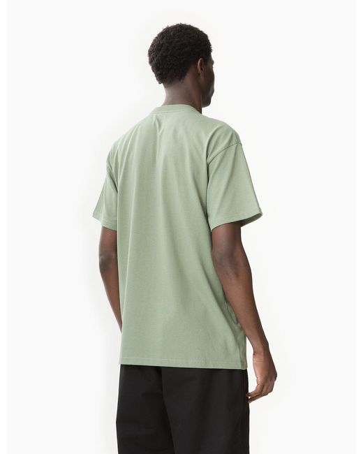 Carhartt Green Wip Icons T-shirt (loose) for men