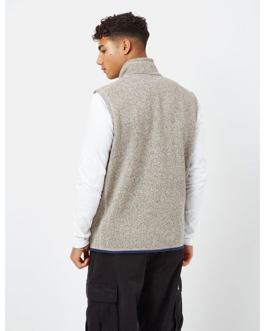 Patagonia White Better Sweater Vest for men
