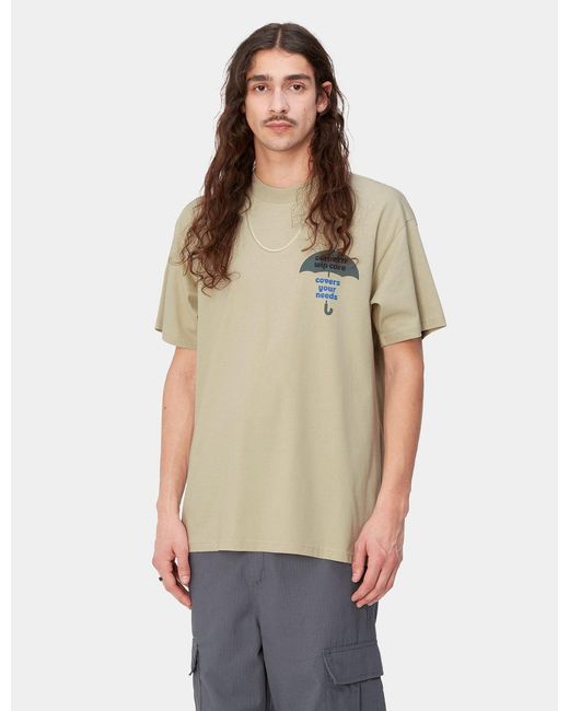 Carhartt Natural Wip Covers T-shirt (loose) for men