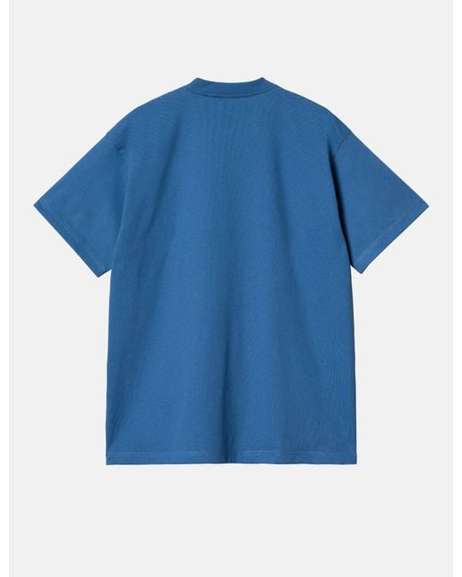 Carhartt Blue Wip Underground Sound T-shirt (organic) for men