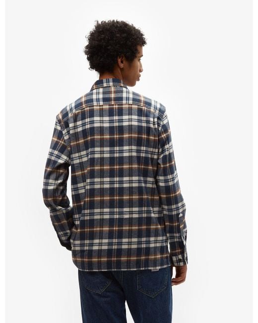 Patagonia Blue Fjord Flannel Fields Shirt (organic) for men