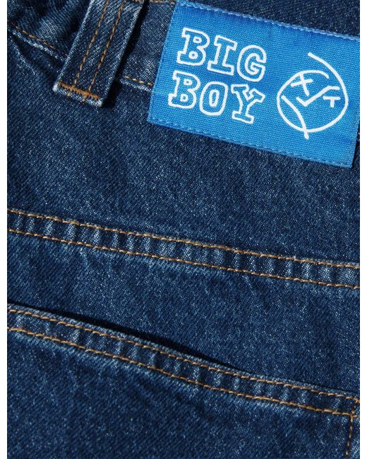POLAR SKATE Blue Big Boy Shorts for men