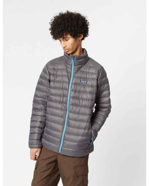 Patagonia Gray Down Sweater Jacket for men