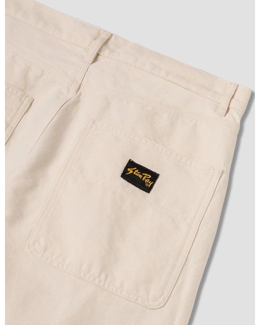 Stan Ray Natural Wide 5 Pants (twill) for men