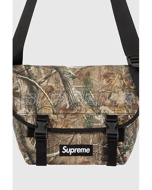 Supreme Denim Messenger Bag (Ss25) in White for Men | Lyst