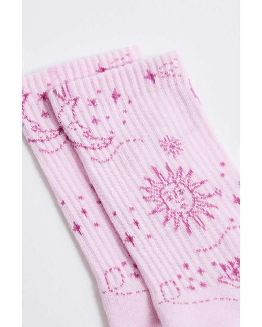 Out From Under Pink Celestial Socks