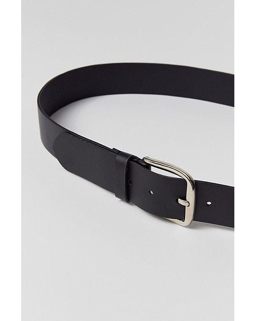 Urban Outfitters Black Casual Leather Buckle Belt for men
