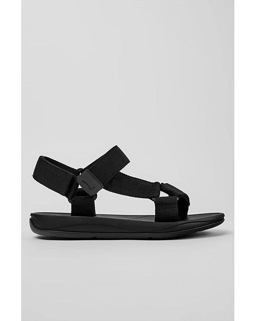 Camper Black Match T-Strap Sandal for men