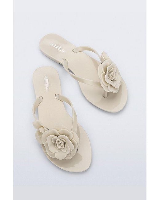 Melissa White Harmonic Petal Sandal