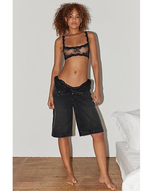 Out From Under Brown Firecracker Lace Scoop Bra
