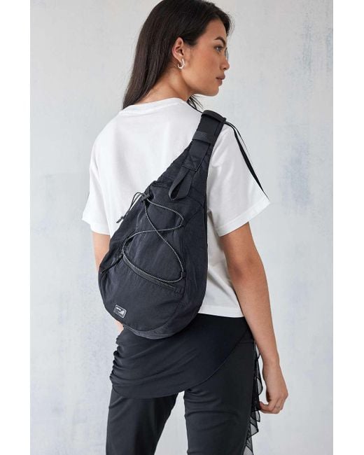 iets frans Blue One Shoulder Utility Backpack