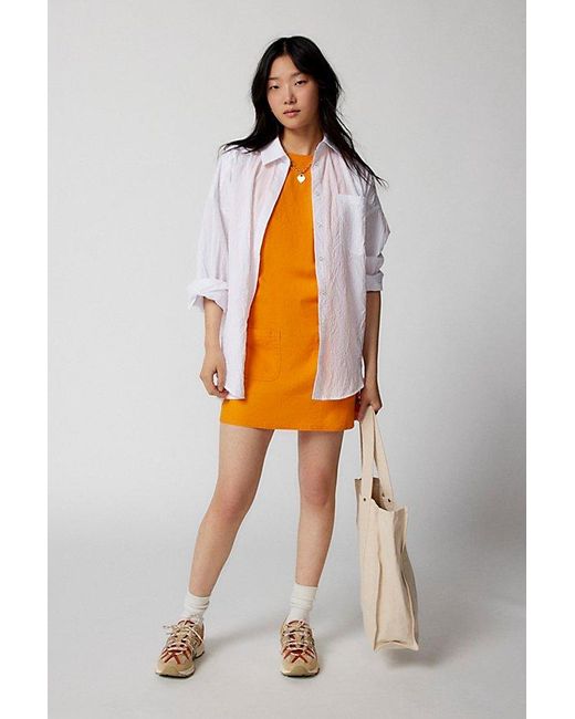 Urban Outfitters Orange Uo Keke Mini Dress