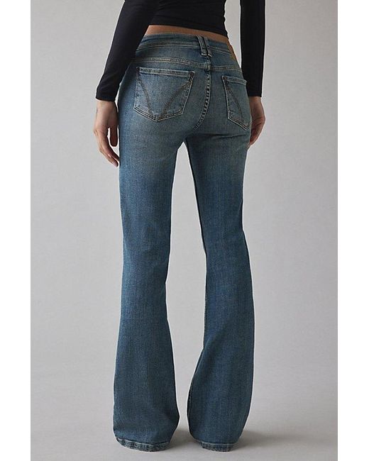 BDG Blue Brooke Low-Rise Flare Jean