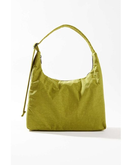 Baggu Green Nylon Shoulder Bag