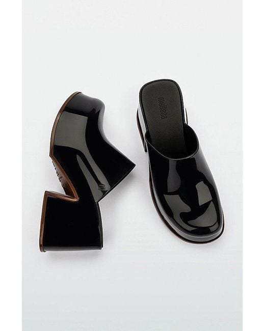 Melissa Black Mia Platform Clog