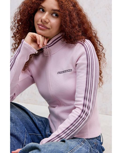 iets frans Purple Pink Trip Track Top