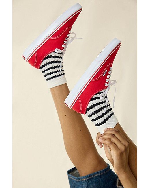 Vans Red Authentic Sneakers