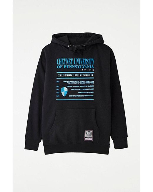 Mitchell & Ness Black Cheyney University X Uo Exclusive Hoodie Sweatshirt for men