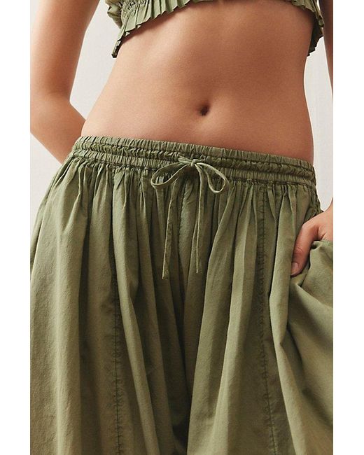 Out From Under Green Jasmine Balloon Pant