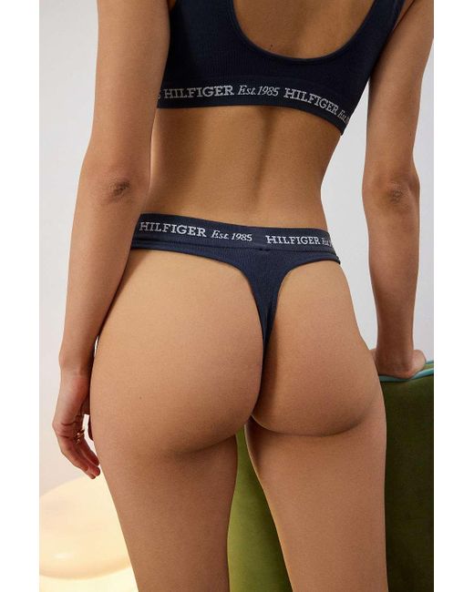 Tommy Hilfiger Blue New York Thong