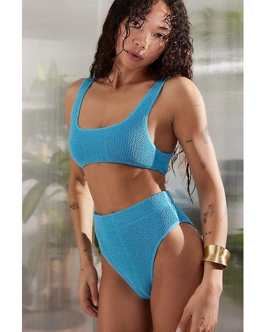 Out From Under Blue ‘80S Baby Seamless Bikini Top