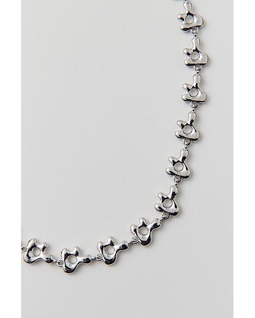 Urban Outfitters Red Jupiter Liquid Chain Necklace for men