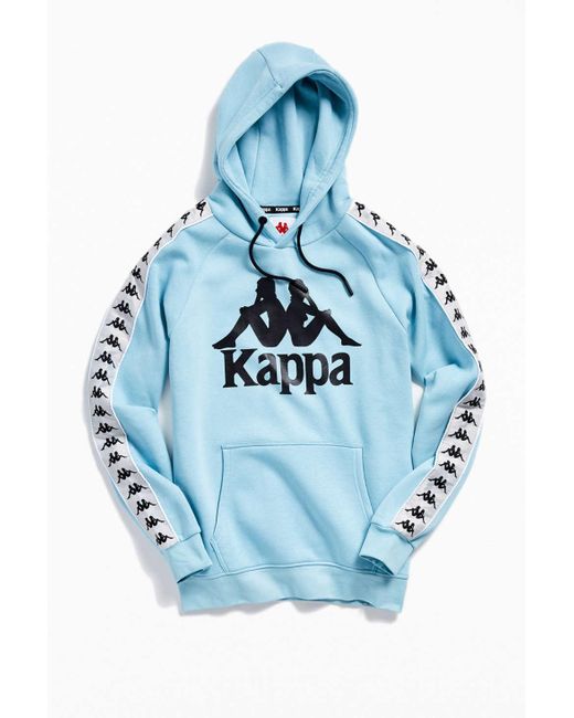 Kappa Blue Banda Hurtado Hoodie Sweatshirt for men